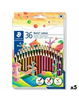 Lápices de colores Staedtler Noris Colour Wopex Set Multicolor (5 Unidades)