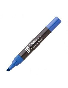 Rotulador permanente Sharpie W10 Azul 12 Peças