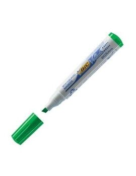 Rotuladores de tiza líquida Bic Velleda 1751 Verde (12 Piezas)