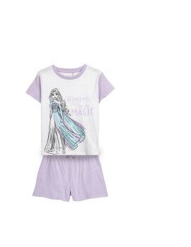 Pijama Infantil Frozen Morado