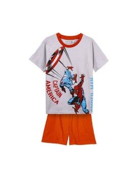 Pijama Infantil The Avengers Rojo