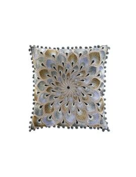 Almofada DKD Home Decor 40 x 15 x 40 cm Bege Azul