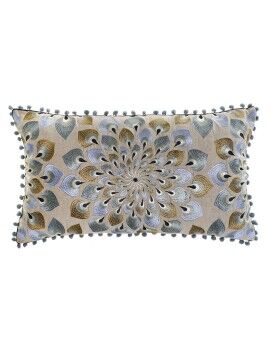 Cojín DKD Home Decor Azul Beige 36 x 15 x 60 cm