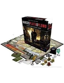 Jogo de Mesa Crazy Pawn Narcos: Plata o Plomo