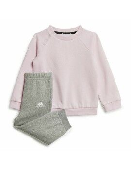 Conjunto Deportivo para Niños Adidas Essentials Logo Rosa