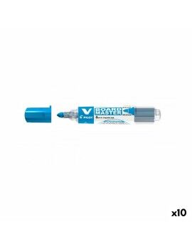 Rotulador Pilot V Board Master Pizarra blanca Recargable Azul (10 Unidades)