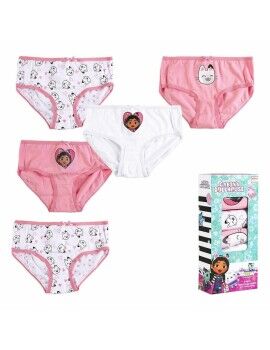 Conjunto de Cuecas para Menina Gabby's Dollhouse 5 Unidades Multicolor