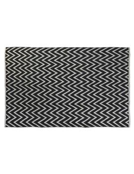 Alfombra DKD Home Decor Zig-zag Bicolor Urbano (120 x 180 x 1 cm)