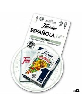 Baraja Naipes Españoles (40 Cartas) Fournier 12 Unidades (61,5 x 95 mm)