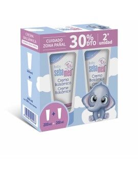 Crema Cuidado Diario de la Zona del Pañal Sebamed Baby 200 ml x 2