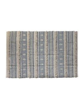 Alfombra DKD Home Decor 230 x 160 x 2 cm Azul Algodón Blanco Boho