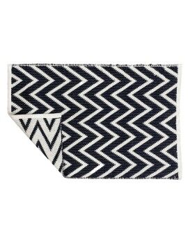 Alfombra DKD Home Decor Poliéster Zig-zag Bicolor 160 x 230 x 1 cm