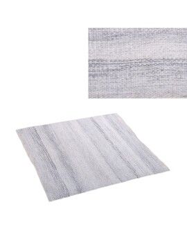 Alfombra de Exterior Goa 120 x 180 x 0,5 cm PET Blanco/Gris