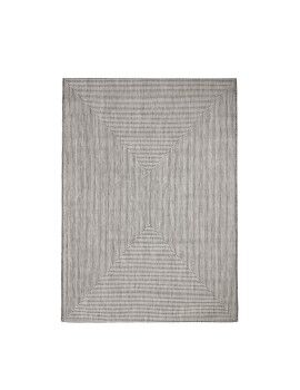 Alfombra de Exterior Quadro Gris