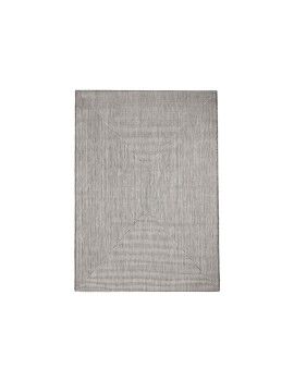 Alfombra de Exterior Quadro Gris