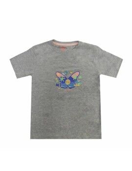 Camiseta de Manga Corta Infantil Rox Butterfly Gris claro