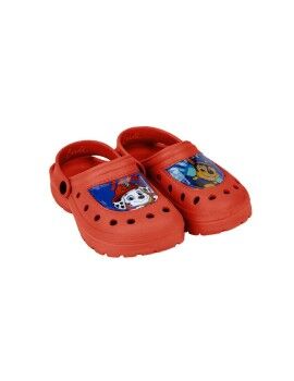 Zuecos de Playa The Paw Patrol Rojo