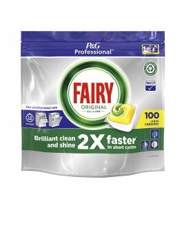 Pastilhas para Máquina de Lavar Louça Fairy All in 1 Original Limão (100 Unidades)