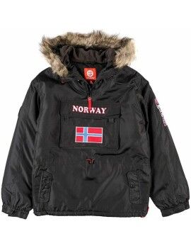 Parka Unisex Go & Win Noreg Infantil Negro