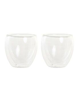 Set de Vasos DKD Home Decor 100 ml 6,7 x 6,7 x 6,4 cm