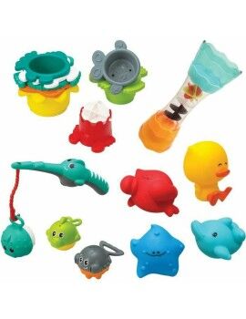 Set de Juguetes para el Baño Infantino Bath Set 17 Piezas acuático