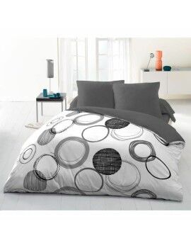 Capa nórdica HOME LINGE PASSION Audace Cinzento claro 240 x 260 cm