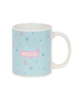 Taza Mug Moos Garden Cerámica Turquesa 350 ml