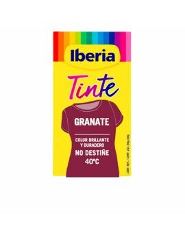 Tinta para Roupa Tintes Iberia   Grená 70 g