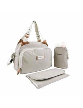 Bolso Cambiador de Pañales Baby on Board Titou Greige