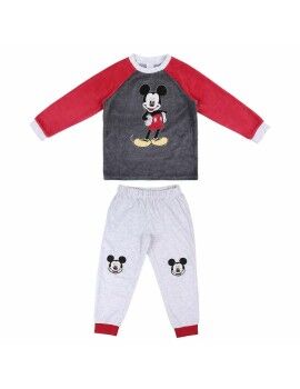 Pijama Infantil Mickey Mouse Gris