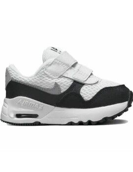 Sapatilhas de Desporto para Bebés Nike Air Max Systm Preto Branco