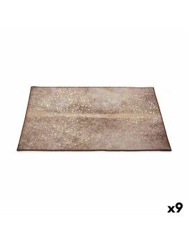 Alfombra Blanco Marrón 190 x 133 cm (9 Unidades)