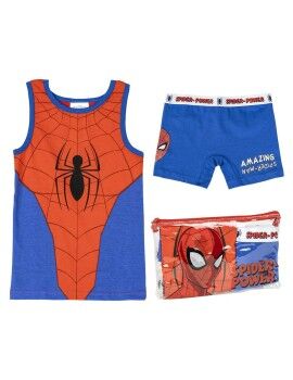 Pijama Infantil Spider-Man Rojo Azul