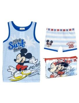 Pijama Infantil Mickey Mouse Azul