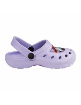 Zuecos de Playa Minnie Mouse Lila