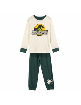 Pijama Infantil Jurassic Park Bege