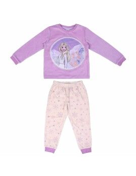 Pijama Infantil Frozen Lila