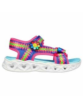 Sandalias Infantiles Skechers Heart Lights Rosa