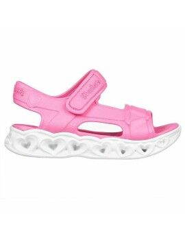 Sandalias Infantiles Skechers Lighted Molded Top Rosa