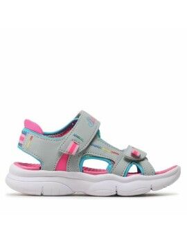 Sandalias Infantiles Skechers Flex Splash Gris