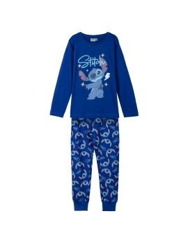 Pijama Infantil Stitch Azul escuro