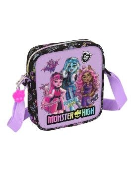 Bolso Bandolera Monster High Creep Negro 16 x 18 x 4 cm