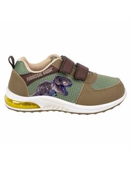 Zapatillas Deportivas con LED Jurassic Park Velcro Verde