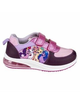 Zapatillas Deportivas con LED My Little Pony Velcro Rosa