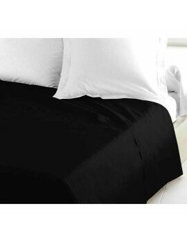 Sábana Encimera Lovely Home Negro 240 x 300 cm (Cama doble)