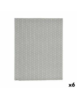 Mantel Loneta Antimanchas Estrella 140 x 180 cm Gris (6 Unidades)