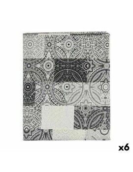 Mantel Loneta Antimanchas Azulejo 140 x 180 cm Gris (6 Unidades)