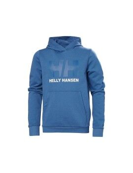 Polar com Capuz Criança HH LOGO HOODIE 2.0 Helly Hansen  41677 636 Azul