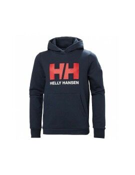 Polar com Capuz Criança HH LOGO HOODIE 2.0 Helly Hansen 41677 597 Azul Marinho