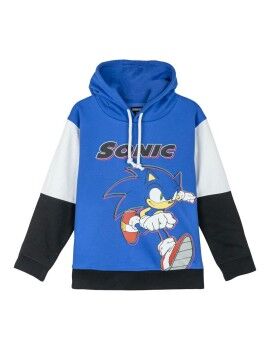 Sudadera con Capucha Niño Sonic Azul